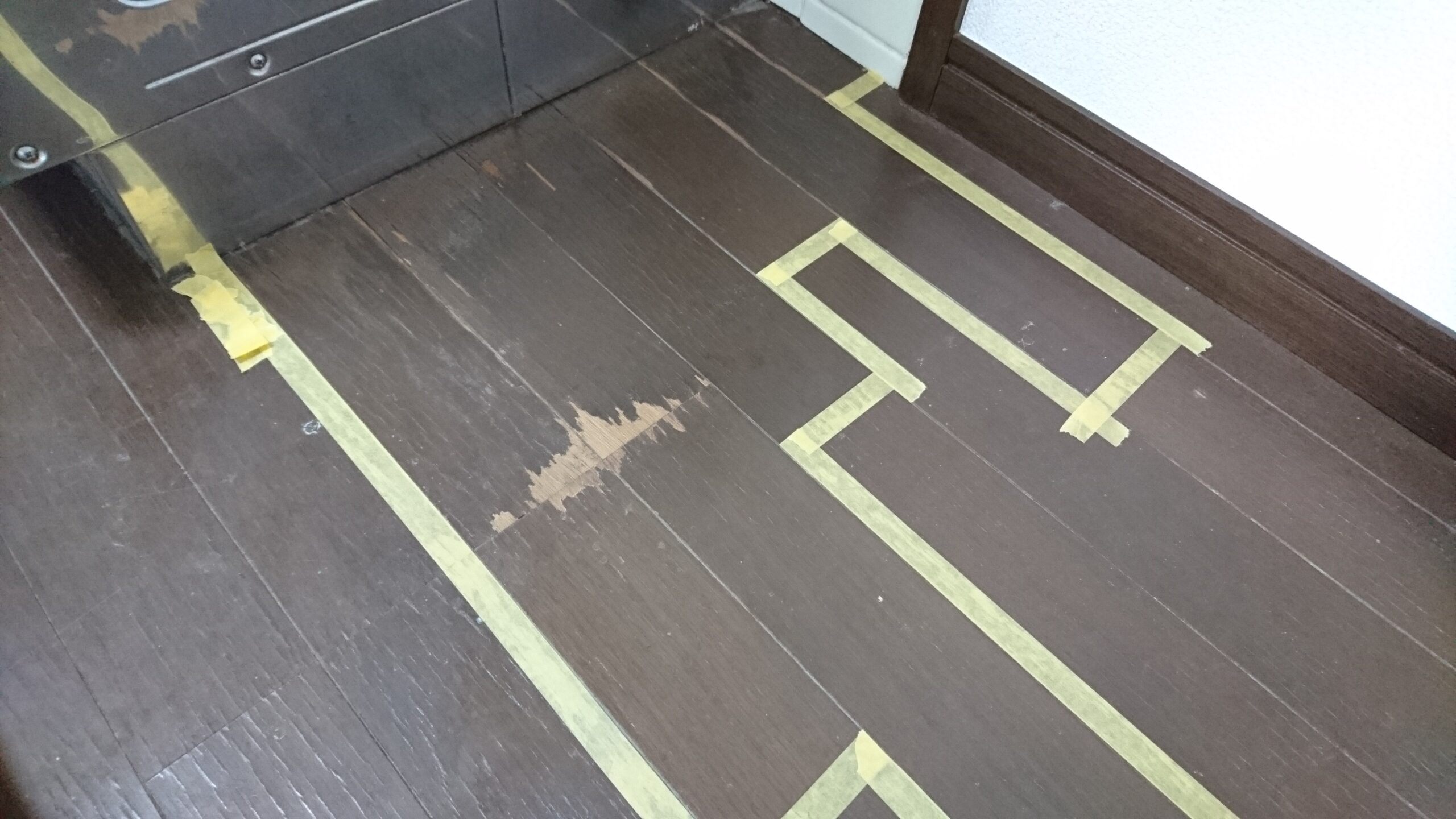 仙台リペア-フローリング補修